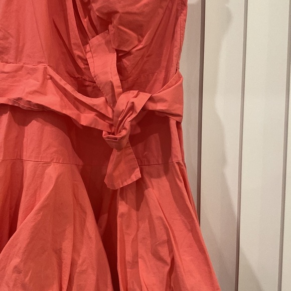 Coral One Shoulder Puff Dress" by Derek Lam 10 Crosby - Picture 5 of 7